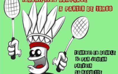 TOURNOI DE BADMINTON