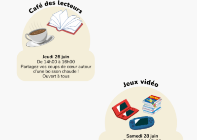Activités de la médiathèque