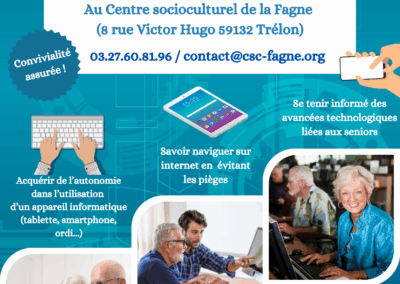 RÉUNION D’INFORMATION – PROJET AUTONOMIE NUMÉRIQUE SENIORS