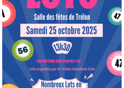 LOTO DU HANDBALL CLUB DE TRELON