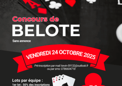 CONCOURS DE BELOTE