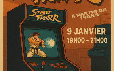 TOURNOI DE STREET FIGHTER SUR BORNE