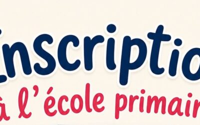 INSCRIPTIONS ÉCOLE PRIMAIRE RENÉ BRY