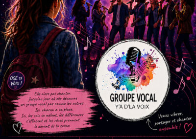 COMÉDIE MUSICALE Y&rsquo;A D&rsquo;LA VOIX