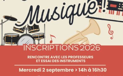 🎶 Inscriptions ouvertes à l&rsquo;École Municipale de Musique de Trélon ! 🎶