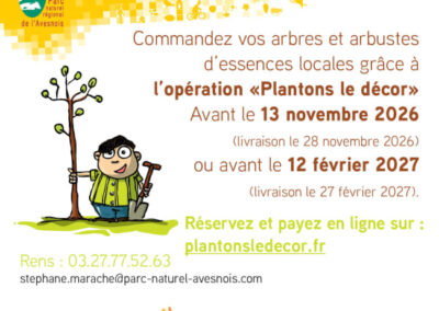 PLANTONS LE DÉCOR : la nouvelle saison est lancée !
