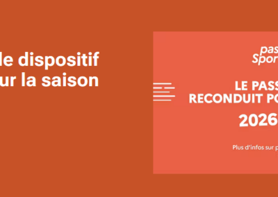 Reconduction du dispositif « Pass&rsquo;Sport » – Saison 2026-2027