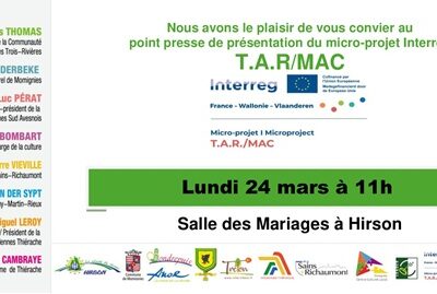POINT PRESSE PRÉSENTATION MICRO PROJET INTERREG